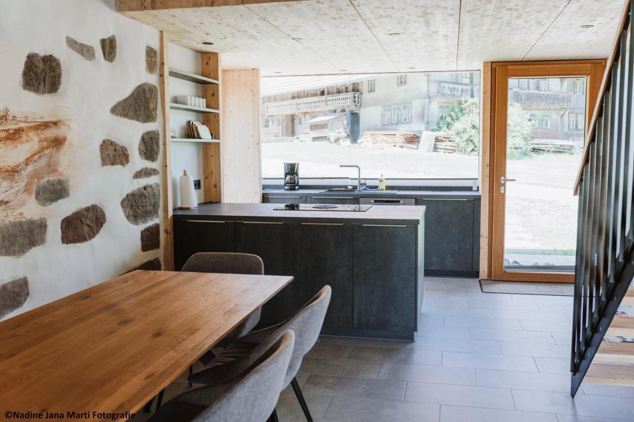 Вилла Ferienhaus Im Schwarzwald Am See "Backhaeusle" Хорнберг Экстерьер фото